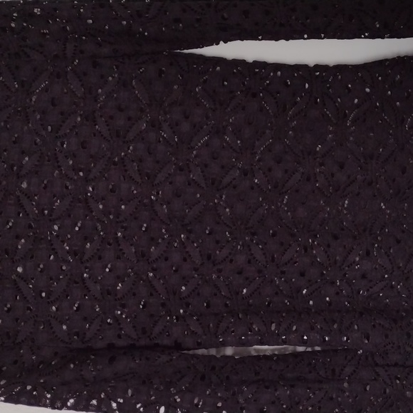 Free People Intimately Black Lace Gothic Victorian Bohemian Top size Small - Picture 5 of 13